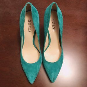 Guess Tiffany Blue Heels